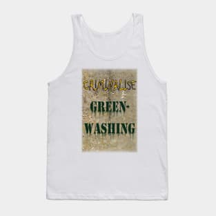 Greenwashing 01. Tank Top